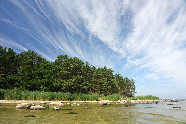 Kunsi pludmale Roņu salā Kunsi pludmale Roņu salā